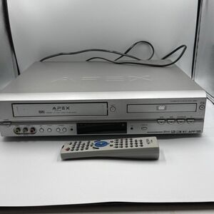 Apex ADV-3800 DVD VCR Combo VHS Player Recorder 4 Head w/ Remote Tested Working